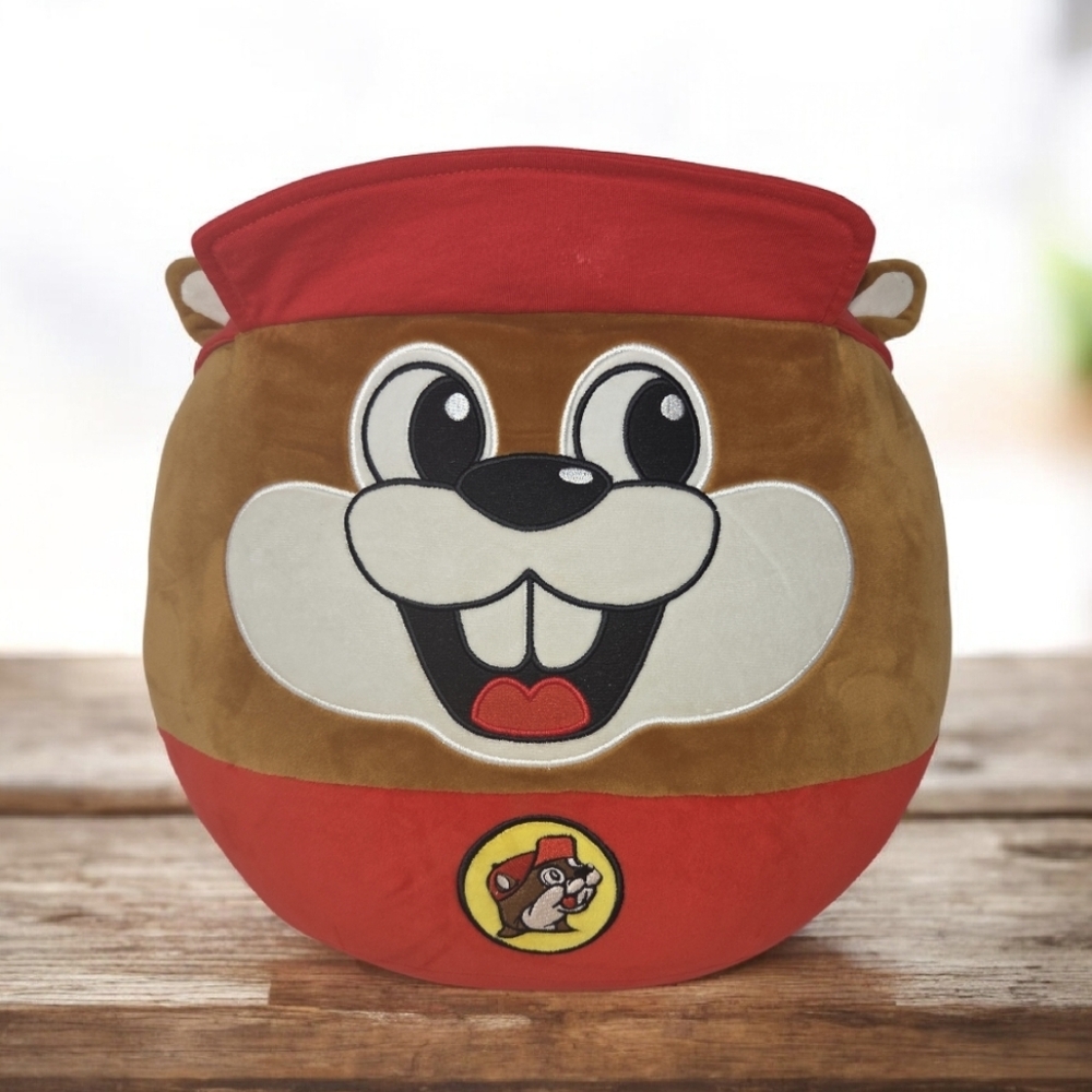 Buc-ee's Large 17" Plush Beaver Stuffy Pillow